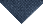 M + A Matting WaterHog Squares Fashion Mat, Universal Cleated,6' x 20', Navy (28061620070)