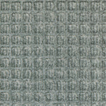 M + A Matting WaterHog Squares Classic Mat, Universal Cleated, 3' x 20', Medium Grey (20057320070)