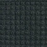 M + A Matting WaterHog Squares Classic Mat, Universal Cleated, 3' x 20', Charcoal (20054320070)