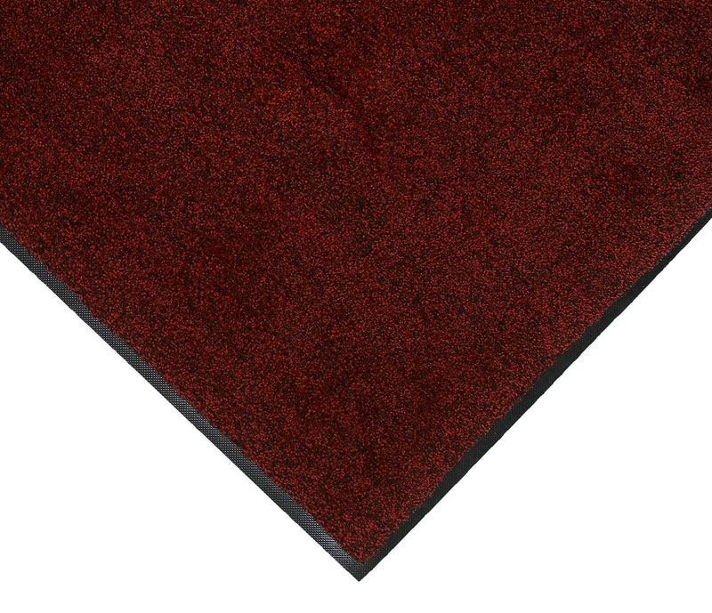M + A Matting Classic Plush Commercial Wiper Entrance Floor Mat, 5.75' x 3.75', Red Pepper (1807646590)