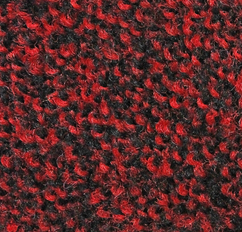 M + A Matting Classic Plush Commercial Wiper Entrance Floor Mat, 5.75' x 3.75', Red Pepper (1807646590)