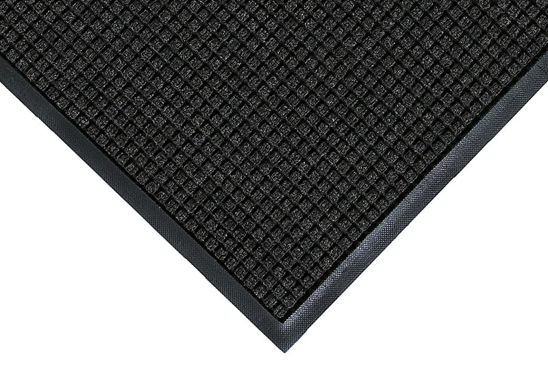 M + A Matting WaterHog Classic Commercial Wiper/Scraper Entrance Floor Mat, 6' x 10', Charcoal (20054610170)