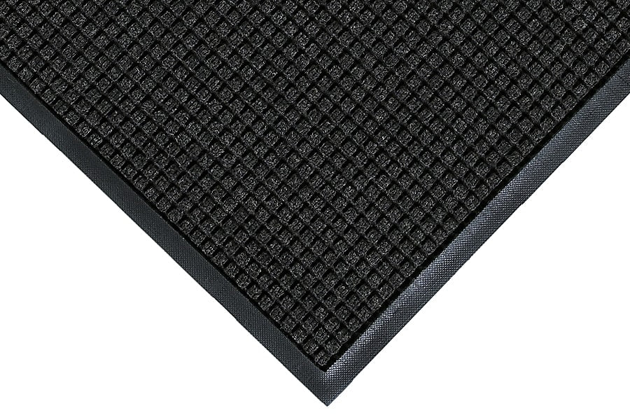 M+A Matting WaterHog Classic Entrance Mat, 70" x 70", Charcoal Cleated (2005466070)