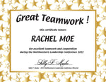 Great Papers Certificates, 8.5" x 11", Gold and White, 50/Pack (2014025)