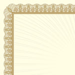 Great Papers Value Excellence Certificates, 8.5" x 11", Metallic Gold, 100/Pack (961035S)