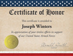 Great Papers Patriotic Certificates, 8.5" x 11", Multicolor, 25/Count(2015083)