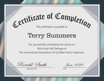 Great Papers Rainbow Foil Certificates, 8.5" x 11", Midnight Blue, 15/Pack (2019004)