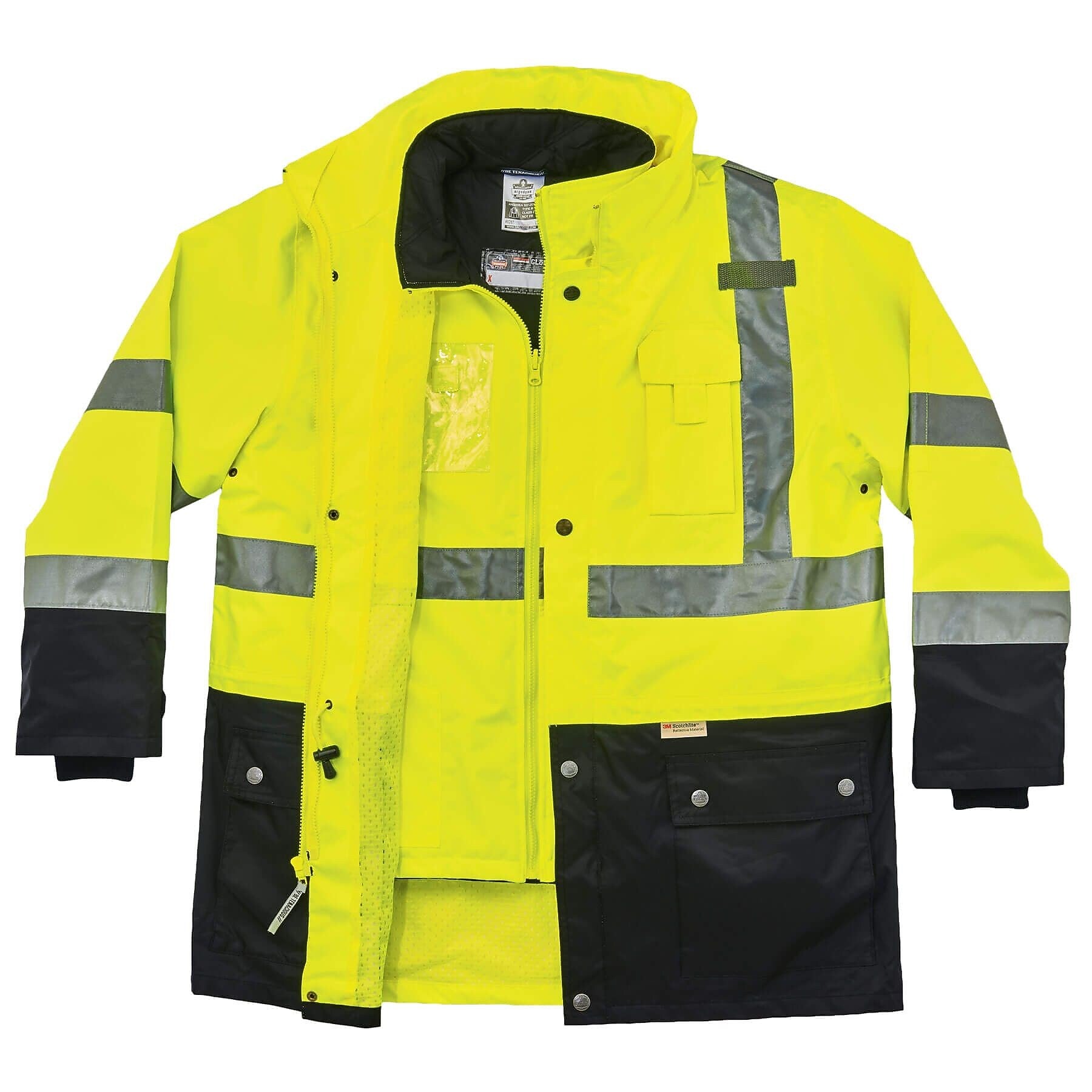 GloWear 8388 Type R Class 3/2 Thermal Jacket Kit, Lime, 2XL (25536)