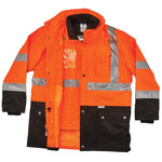 GloWear 8388 Thermal Jacket Kit, ANSI Class R3, Orange, Small (25552)