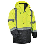 GloWear 8384 Type R Class 3 Thermal Parka, Lime, 2XL (25566)