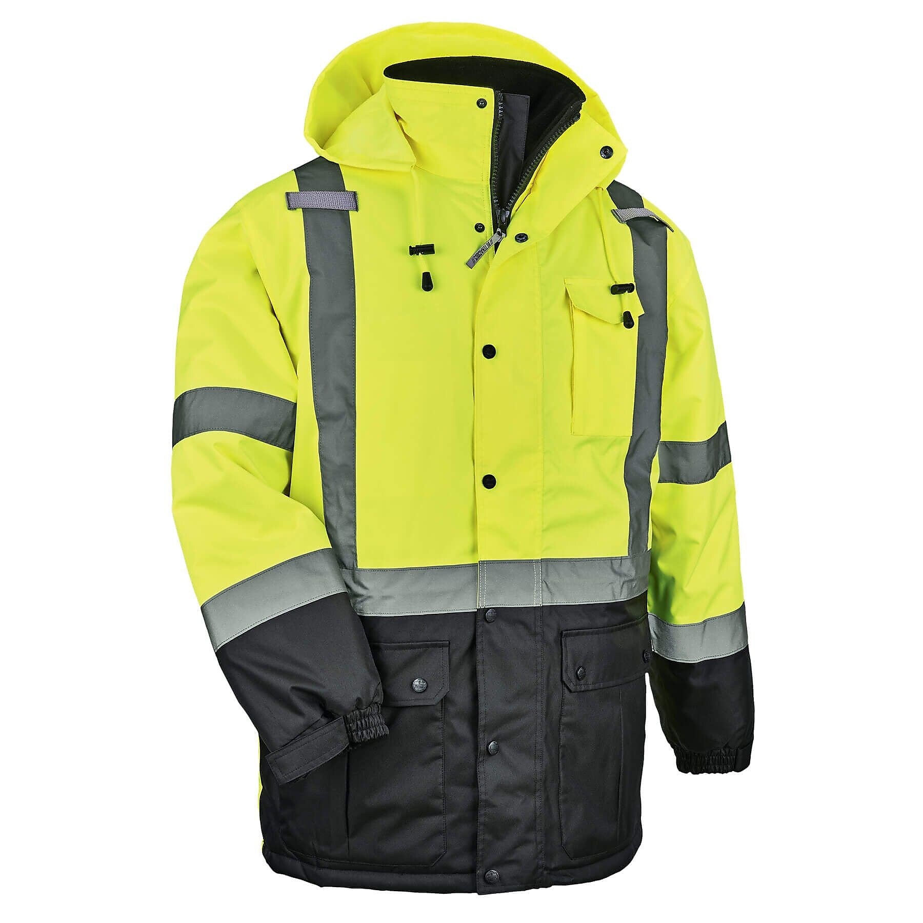 GloWear 8384 Type R Class 3 Thermal Parka, Lime, 2XL (25566)