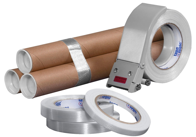 Tape Logic® 1300 Strapping Tape, 1/2" x 60 yds., Clear, 12/Case (T913130012PK)