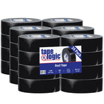 Tape Logic® Duct Tape, 10 Mil, 2" x 60 yds., Black, 24/Case (T987100B)