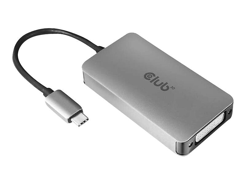 Club 3D 1' DVI to DVI-D Cable, Silver/Black (CAC-1510-A)