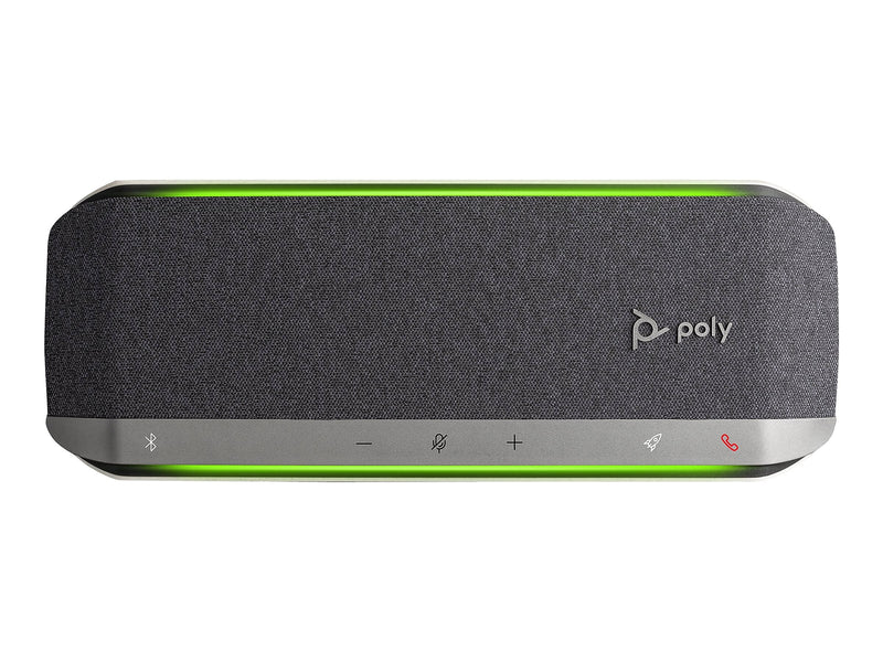 Poly Sync 40 Bluetooth Speakerphone, MS Certified, Black/Silver (77P35AA)