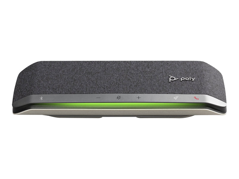 Poly Sync 40+ Bluetooth Speakerphone with BT600, Black/Silver (772C5AA)