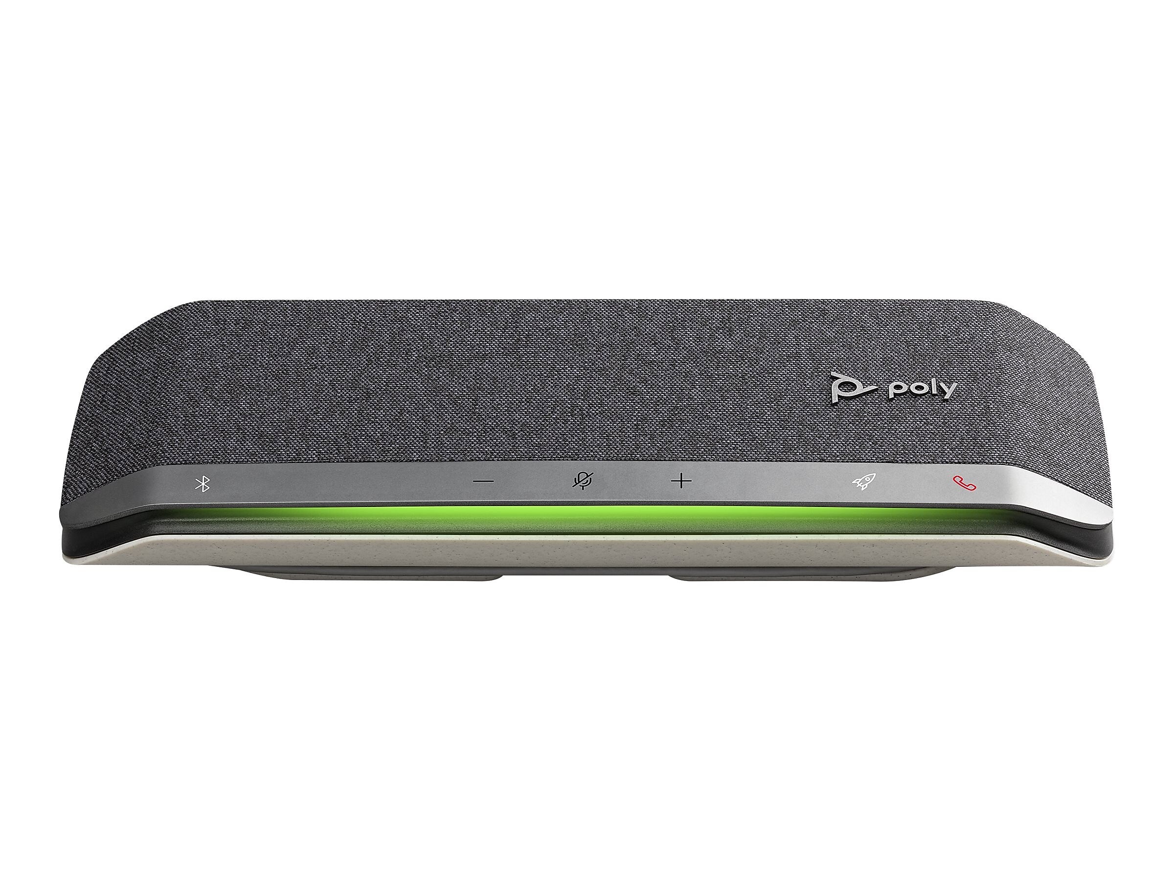 Poly Sync 40+ For Microsoft Teams (With BT600) Speakerphone, Black/Silver (77P36AA)