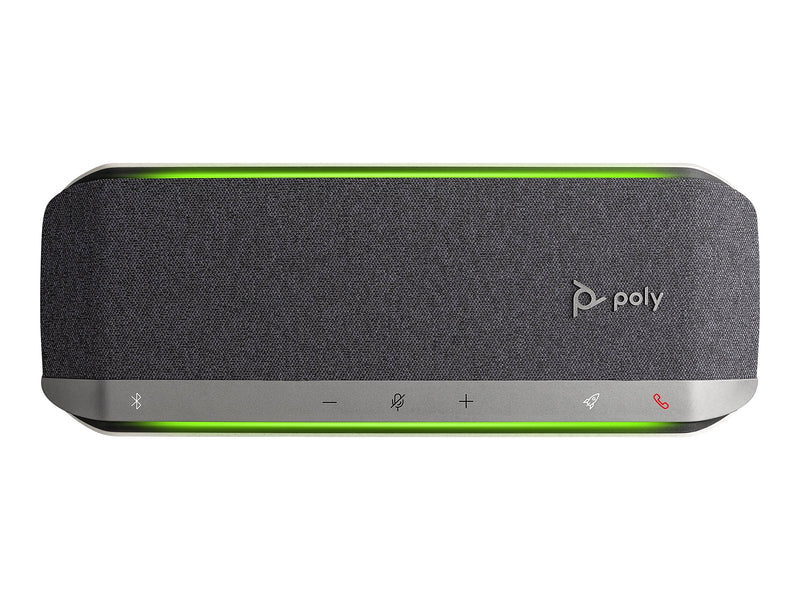 Poly Sync 40+ For Microsoft Teams (With BT600) Speakerphone, Black/Silver (77P36AA)
