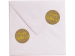 Great Papers! Happy Birthday Stickers, Gold/Kraft, 250/Roll (2020155)