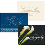 JAM Paper Sympathy Greeting Cards Set, Assorted Sympathy Cards, 25/Pack (526AOA002WB)