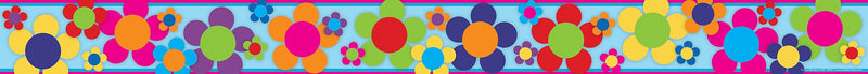 Barker Creek Double-Sided Border, 35" x 3", Tie-dye, 12/Pack (LL935)