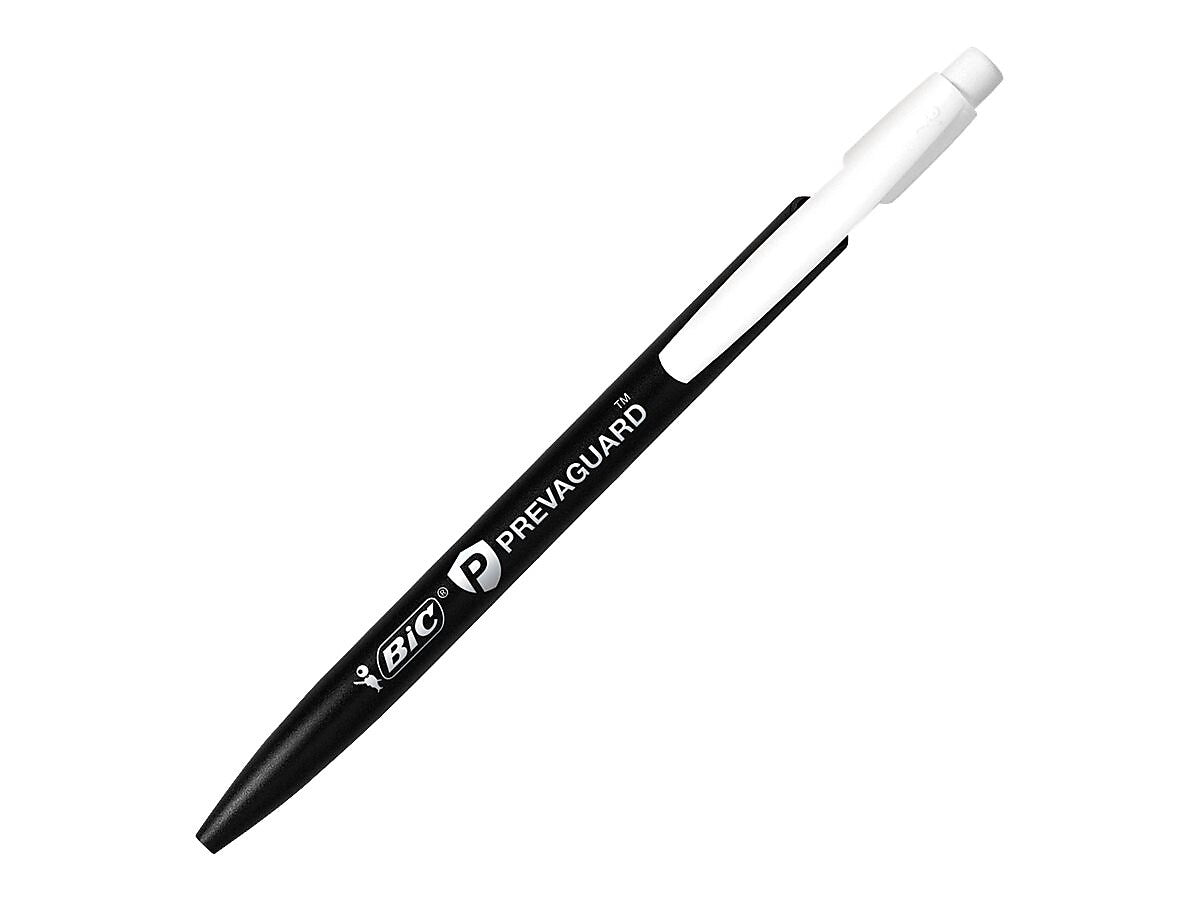 BIC Prevaguard Media Clic Mechanical Pencil, 0.7mm, #2 Medium Lead, 4/Pack (MPCMAP4-BLK)
