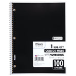 Mead 1-Subject Notebooks, 8" x 11", College Ruled, 100 Sheets (6622)