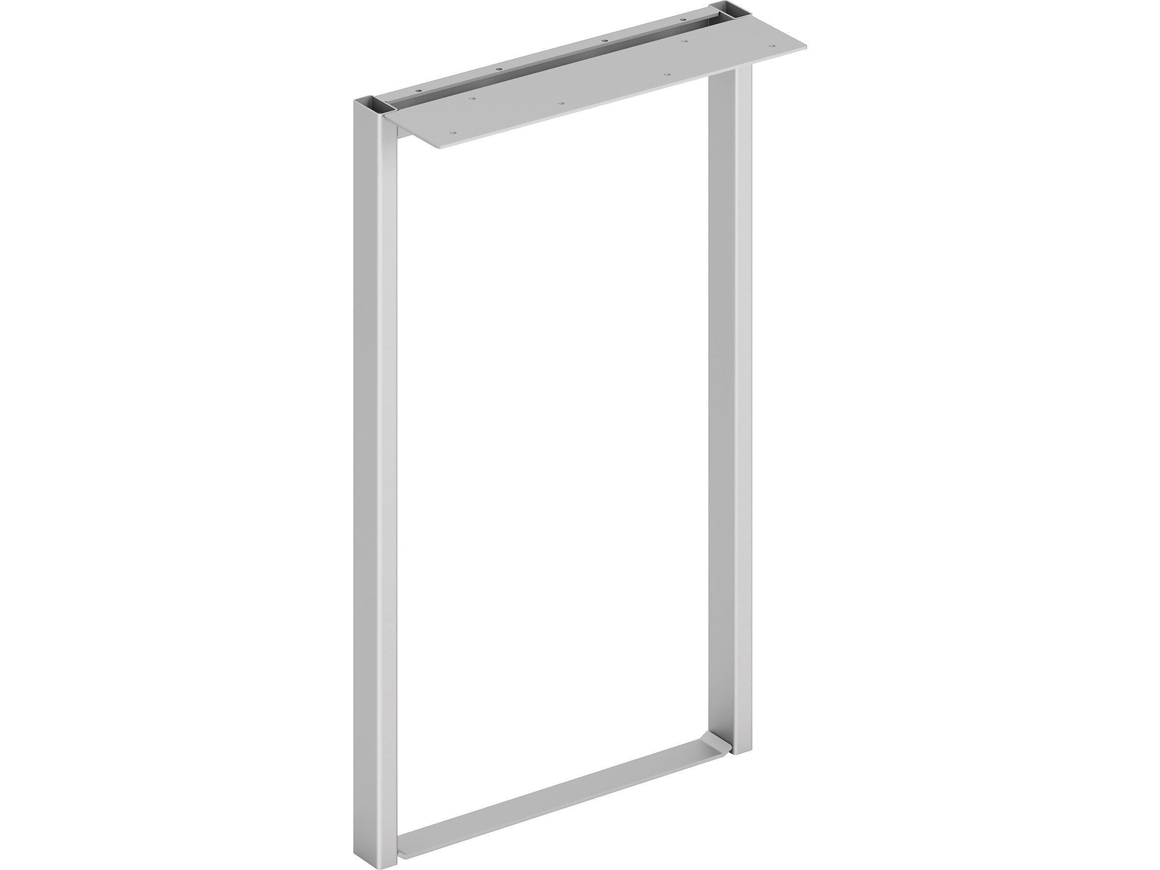 HON Mod 23" Metal Support Leg, Silver (HLPLOS23.SLVR)
