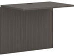 HON Mod 36" Bridge Desk, Slate Teak (HLPLB3624.LSL1)