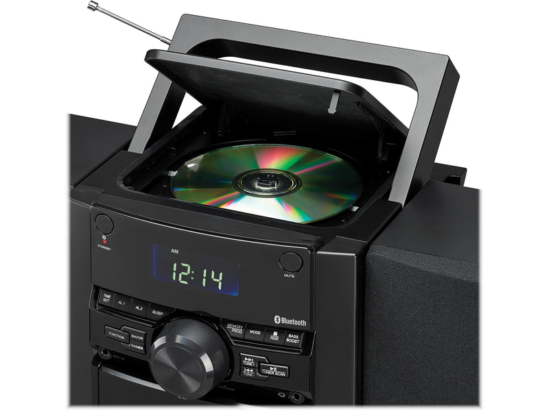 Jensen CD-785 Bluetooth Cassette/MP3/CD/Radio Player, Black (CD-785)