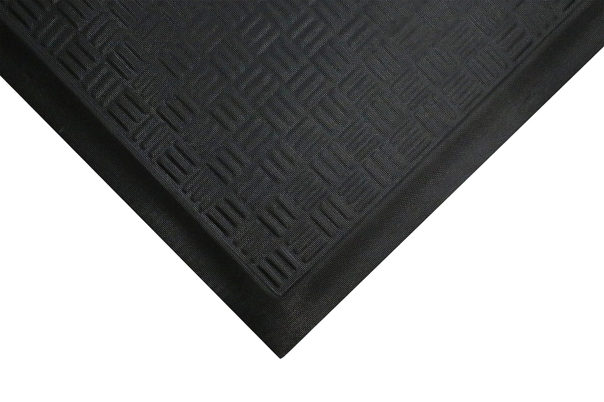 M + A Matting Comfort Station Max Anti-Fatigue Commercial Floor Mat, 5' x 3', Black (370035000)