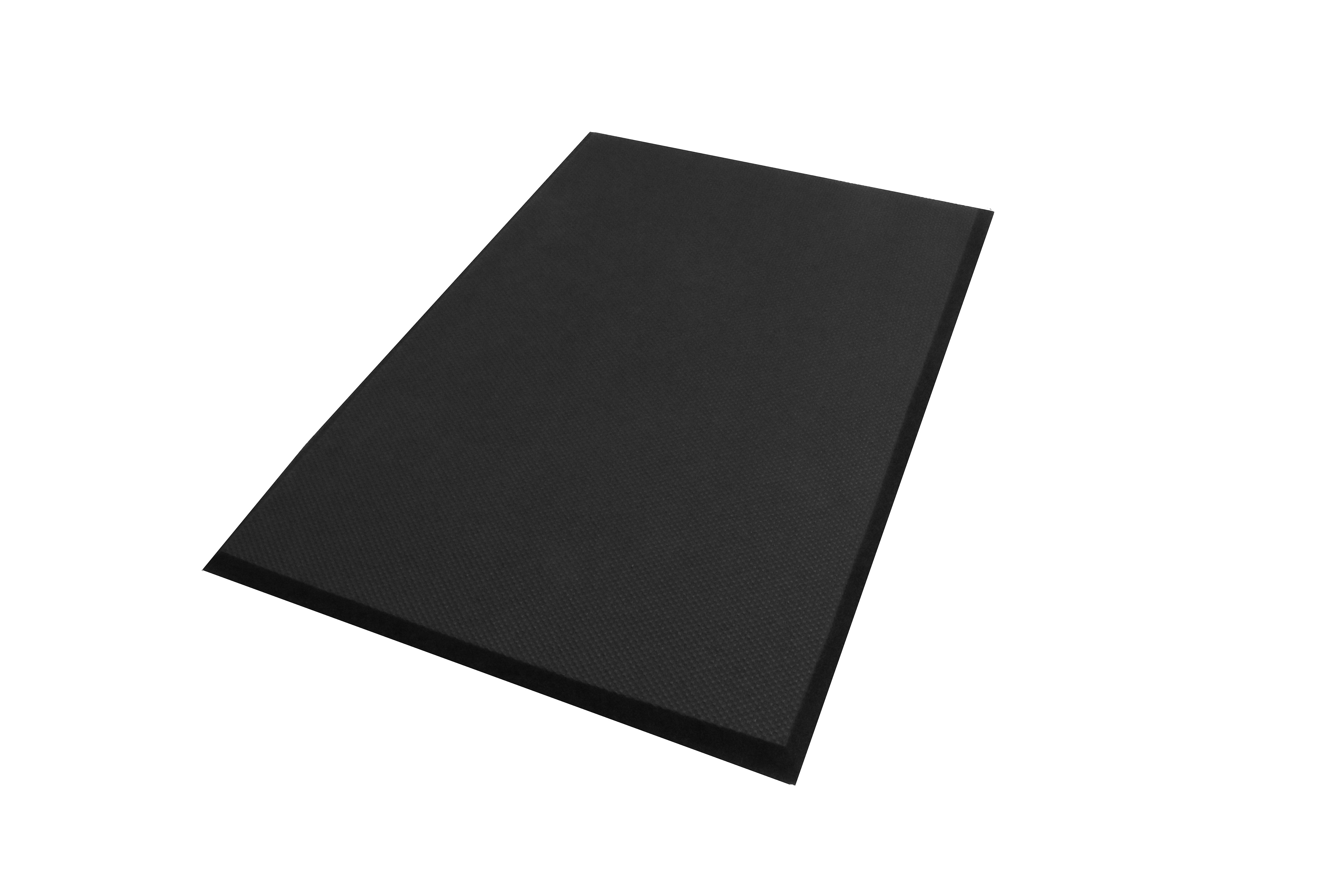 M + A Matting Cushion Complete Anti-Fatigue Commercial Floor Mat, 3' x 5', Black (494035000)