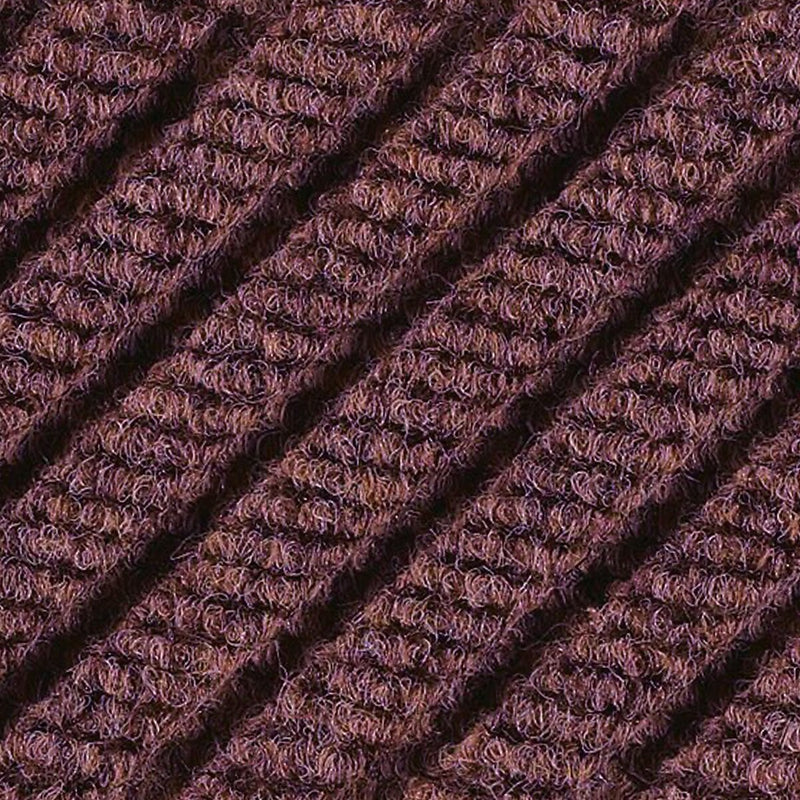 M+A Matting WaterHog Max Grand Diamond, Mat + Two Ends, Universal Cleated, 4' x 12.6', Maroon (2250000000000)