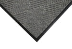 M+A Matting WaterHog Max Diamond Classic Mat, Universal Cleated, 3' x 5', Grey Ash (22957335070)