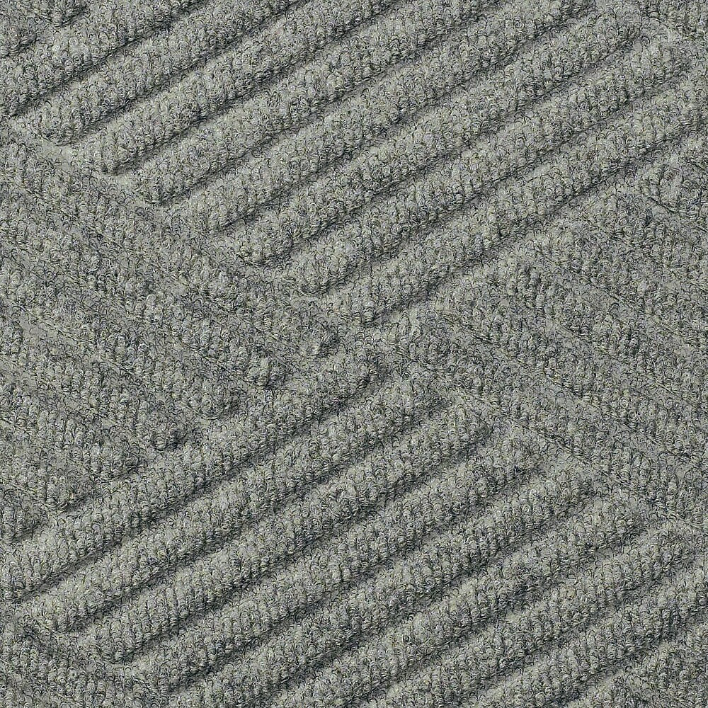 M+A Matting WaterHog Max Diamond Classic Mat, Universal Cleated, 3' x 5', Grey Ash (22957335070)