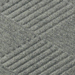 M+A Matting WaterHog Max Diamond Classic Mat, Universal Cleated, 3' x 5', Grey Ash (22957335070)
