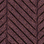 M+A Matting WaterHog Max Herringbone Classic Mat, Smooth, 3' x 5', Maroon (22407435170)
