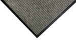 M+A Matting WaterHog Squares Classic Mat, Universal Cleated, 4' x 6', Medium Grey (2005746070)