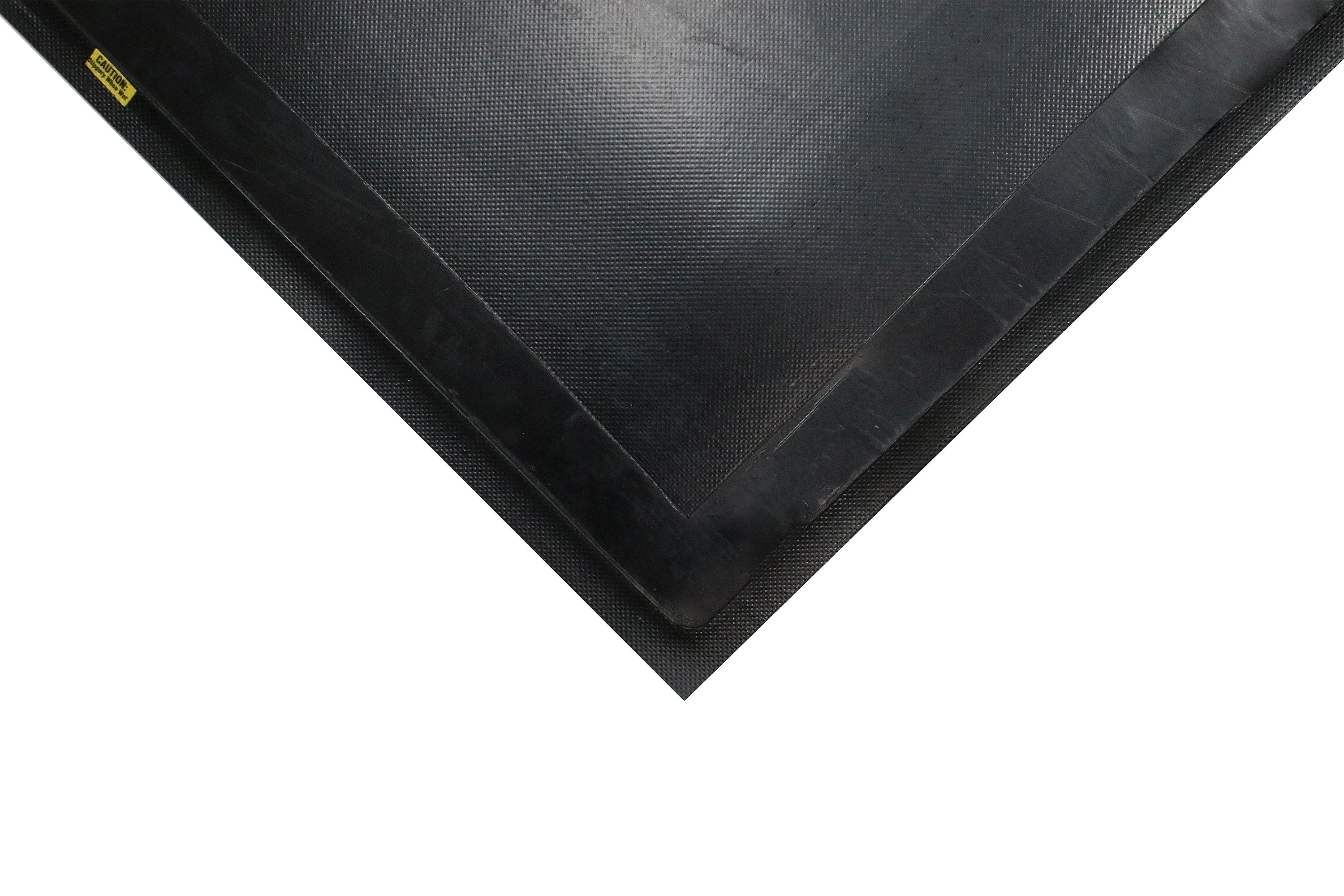 M + A Matting CleanShield Stride Commercial Wiper/Scraper Floor Mat Frame, 2.67' x 2.21', Black (410023100)