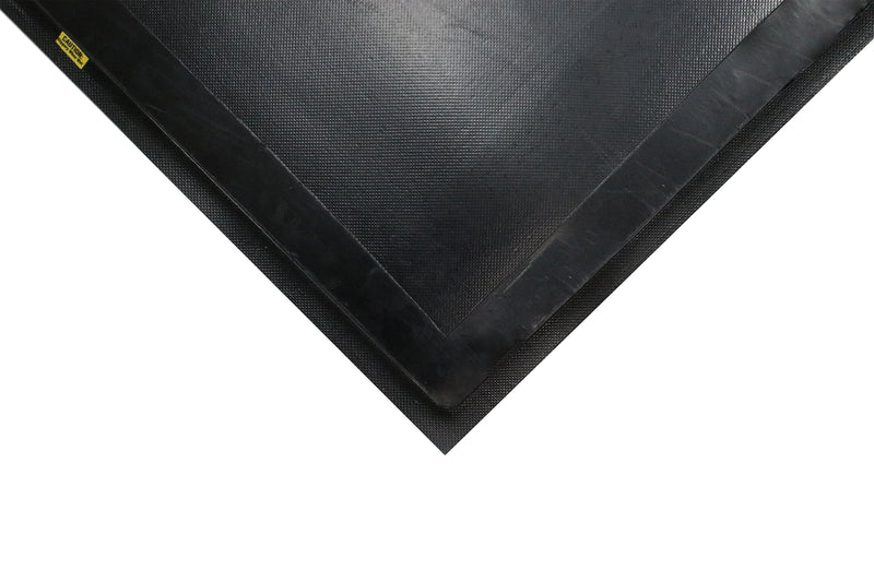 M + A Matting CleanShield Stride Commercial Wiper/Scraper Floor Mat Frame, 2.67' x 2.21', Black (410023100)
