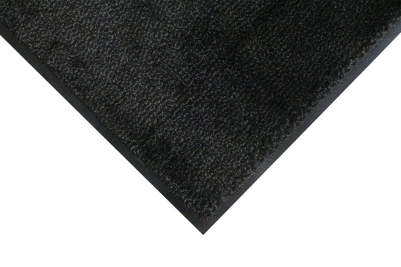 M + A Matting Classic MicroLuxx Commercial Entrance Floor Mat, 2.92' x 4.92', Black (12016635150)