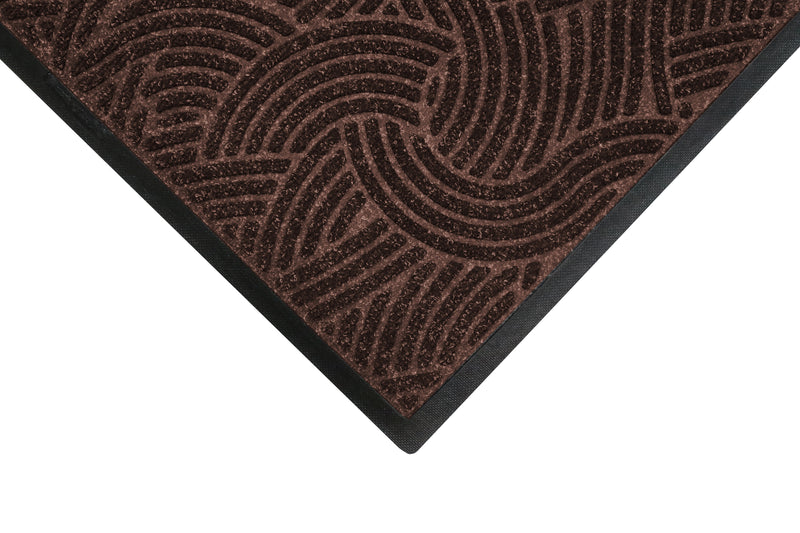 M + A Matting WaterHog Plus Indoor Mat, 5.83' x 11.83', Chestnut Brown (18575612090)