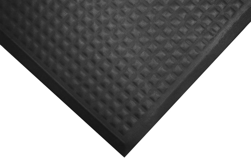 M + A Matting Comfort Premier Anti-Fatigue Commercial Floor Mat, 2' x 3', Black (594023000)