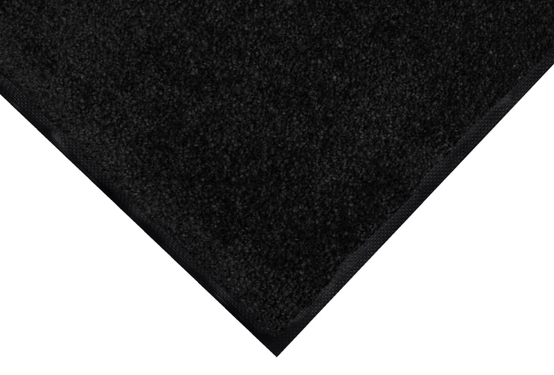 M+A Matting ColorStar Indoor Mat, 3.75' x 5.75', Solid Black (100446540)
