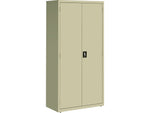 Hirsh 72" Steel Storage Cabinet with 5 Shelves, Putty (22004)