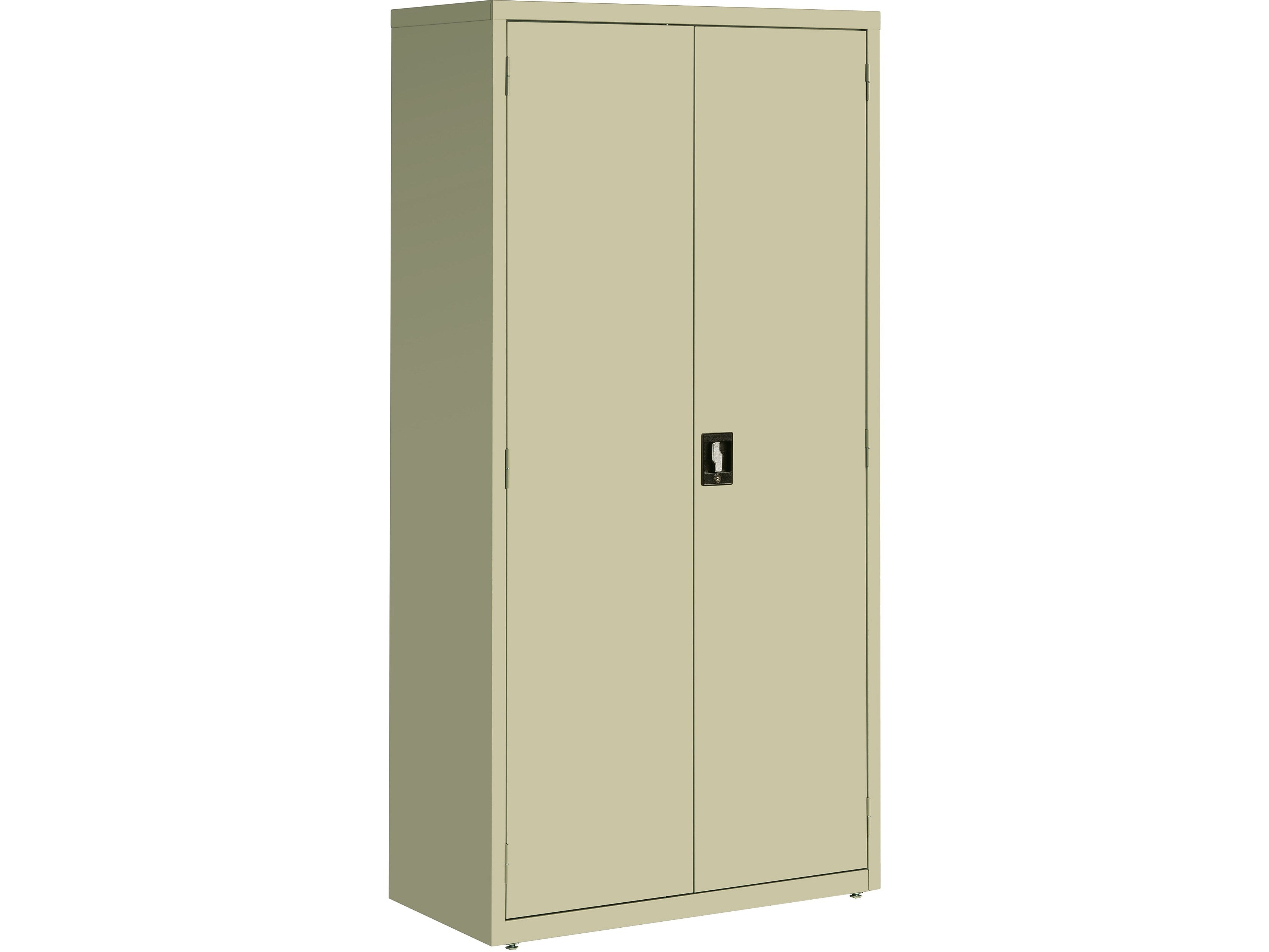 Hirsh 72" Steel Storage Cabinet with 5 Shelves, Putty (22004)
