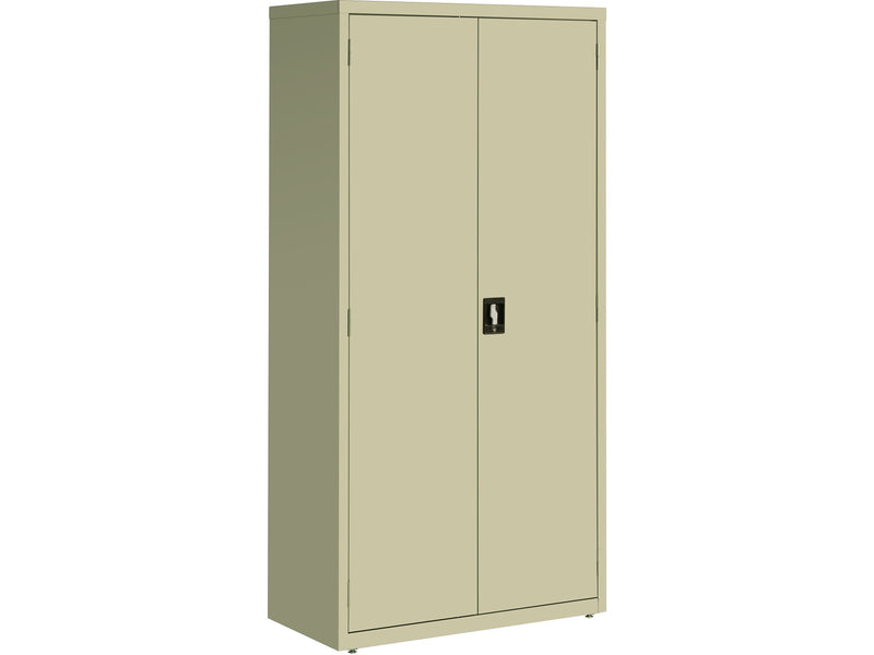 Hirsh 72" Steel Storage Cabinet with 5 Shelves, Putty (22004)