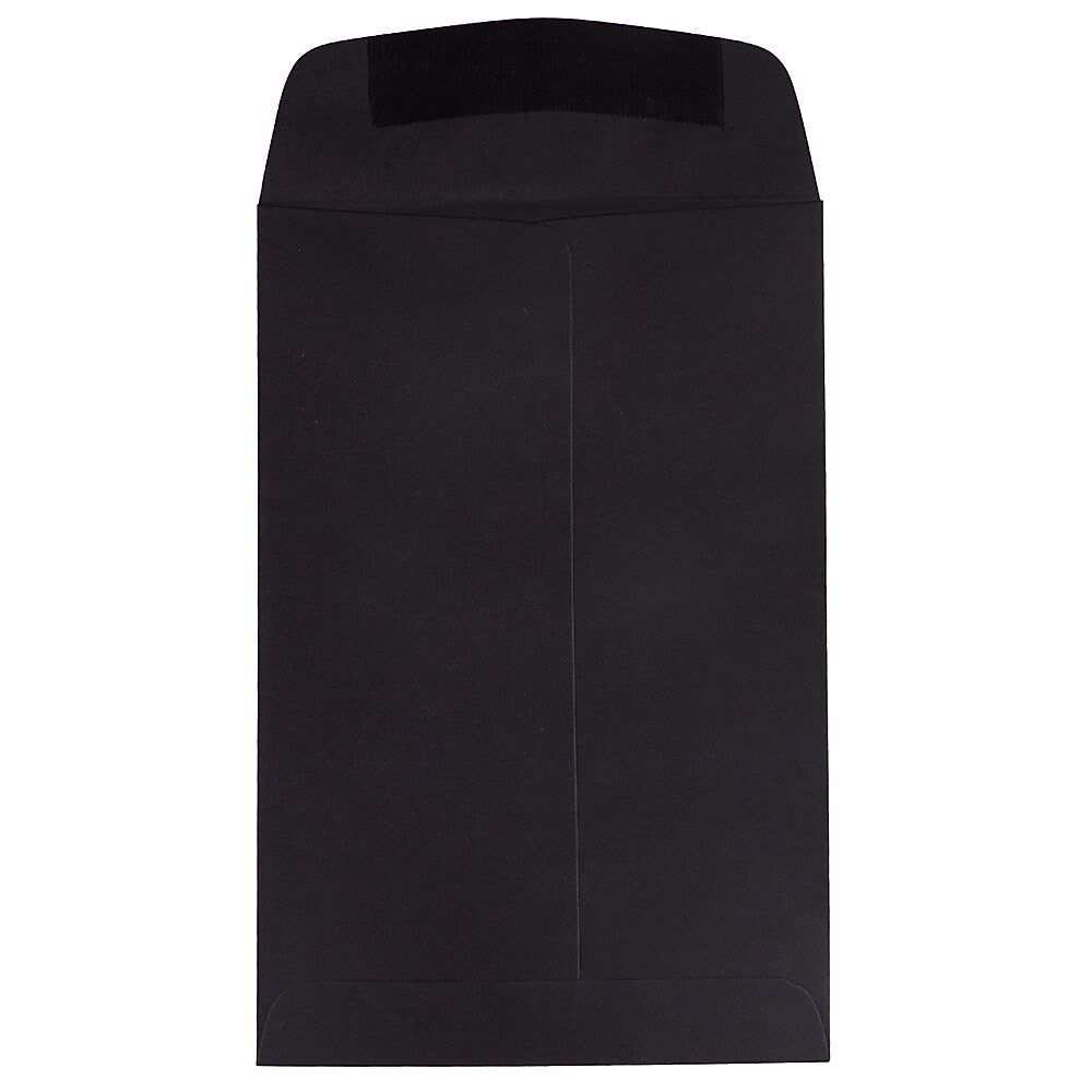 JAM Paper 6" x 9" Open End Catalog Envelopes, Black, 10/Pack (88095B)