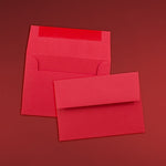 JAM Paper 4Bar A1 Colored Invitation Envelopes, 3.625 x 5.125, Red Recycled, Bulk 1000/Carton (900927182B)