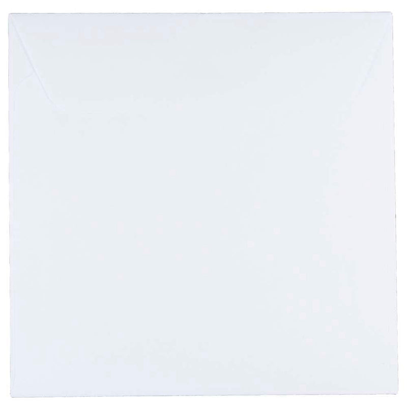 JAM Paper 7.5 x 7.5 Square Invitation Envelopes, White, 25/Pack (28210)